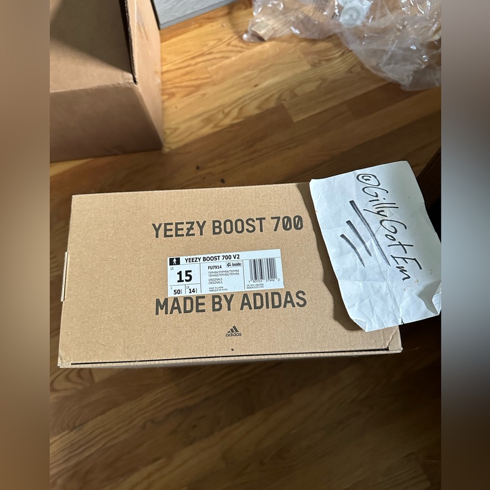 SOLD - Size 15 - adidas Yeezy Boost 700 V2 Tephra
